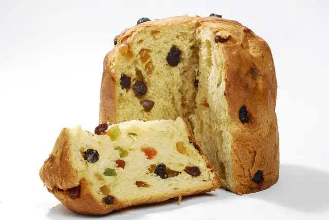 Italian Panettone: a Popular Christmas Dessert Bread.