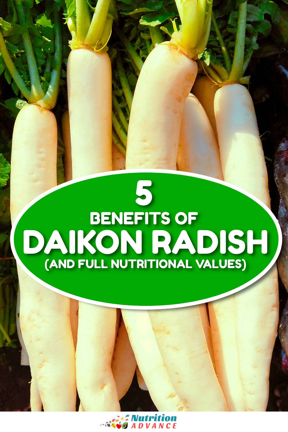 5 Benefits of Daikon Radish (and Full Nutritional Values) Nutrition