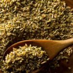 A pile of freekeh.