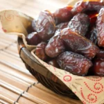 A bowl of dried dates.